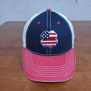 Black Clover USA Golf Trucker Snapback Cap