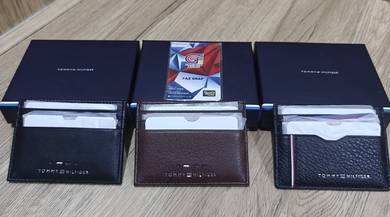 Tommy Hilfiger Leather Credit Card Holder