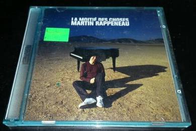 MARTIN RAPPENEAU - LA MOITIE DES CHOSES CD + Dvd