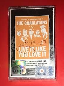 THE CHARLATANS - LIVE IT LIKE YOU LOVE IT Cassette
