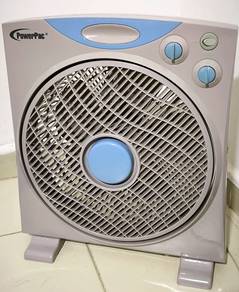 POWERPAC 12 INCH 3 SPEED Electric Box Fan