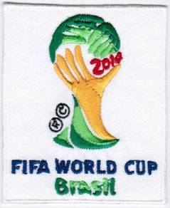 2014 FIFA World Cup Brazil Football Patch Badge