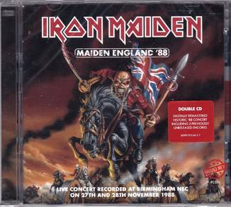 Ori CD - IRON MAIDEN - England 88 [2013] NEW