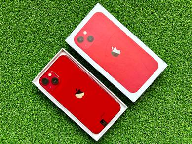 iphone 13 128gb fullset red TERIMA TRADE-IN !!