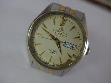 Imperial Geneve Automatic Round White Dial Watch