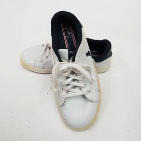 Polo Ralph Lauren longwood trainers in white