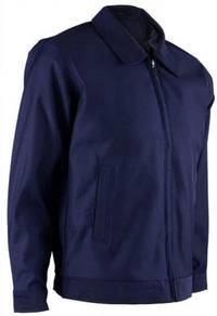 Corporate Jacket color Navy Blue, Pattern N