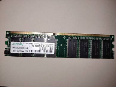 老式 DDR1 RAM 256MB × 3条｜PC3200｜184 Pin｜怀旧电脑配件