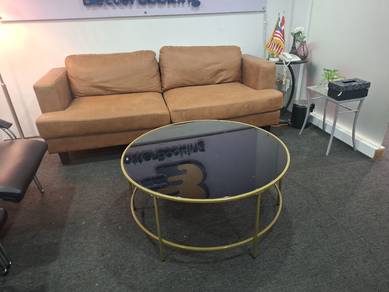 Good quality sofa with table 