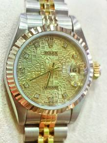 Pre Own Lady Rolex Datejust 69173 Jubilee Diamond