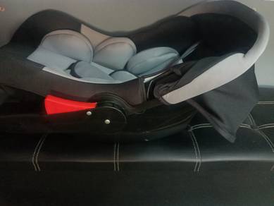 car seat and stroller