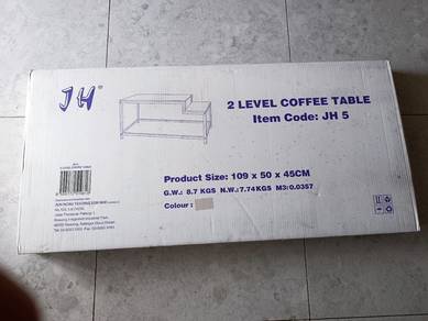 2 level coffee table 
