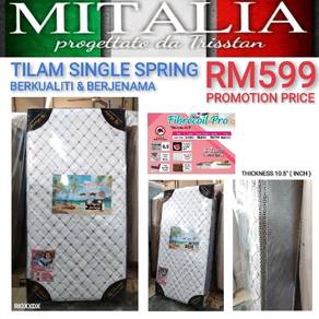 Tilam Single Bonnel Spring Berkualiti & Berjenama