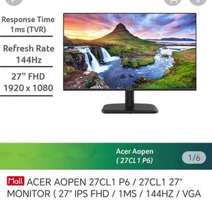Monitor Acer 27"