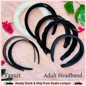 Adult Headband Quality Design Twist Strand Fluffy