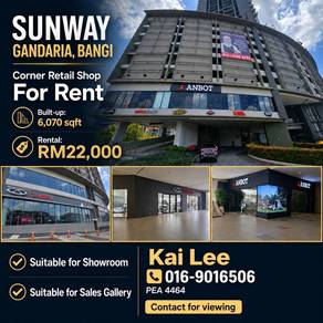Retail space For Rent in Bangi,SGR
