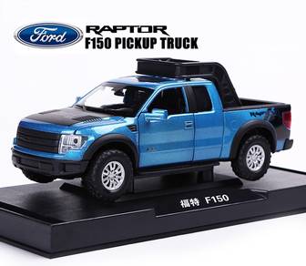 Ford Raptor F150 pickup truck (Light/Sound) - Blue