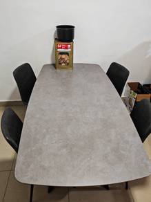 Meja Marble Besar Dining Makan