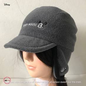 CRFT1741 disney sport rayon cap with earflap topi