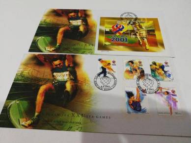 FDC Malaysia - Sukan SEA 2001