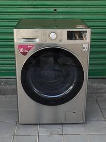 LG 10.5kg inverter front load hot washer