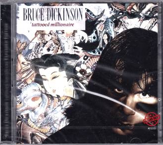 CD BRUCE DICKINSON - Tattooed Millionaire 2CD NEW