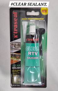 Xtraseal Silicone 85gram Clear Sealant Seal Tank