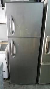 Ais 2 Doors Refrigerator Fridge Peti Freezer Elba