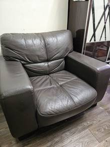 Leather single seat