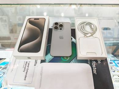 Iphone 15 Pro 256Gb Zp Set Malaysia Bh 100%