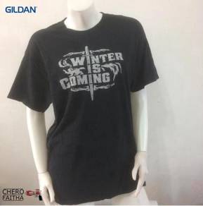 CRFT1595 winter is coming game of thrones tshirt b