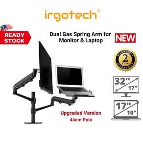 Dual Monitor Arm Desk, Laptop Stand, Monitor Stand