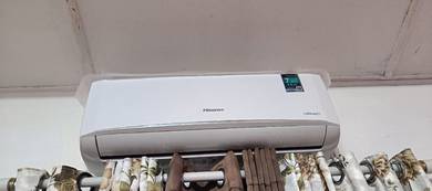Aircond Hisense 1.5hp and inverter 
