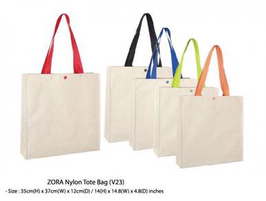 ZORA Nylon Tote Bag (V23)