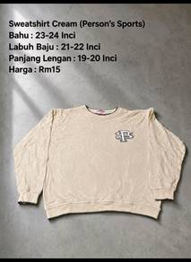 Sweatshirt Cream (Person's Sports) 