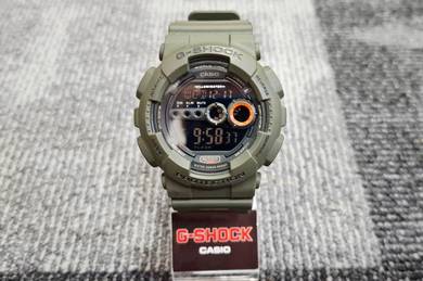 Casio Original G-Shock GD-100MS-3 Military Green R