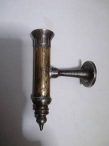 Vintage Brass Wall Candle Holder,  Sconce
