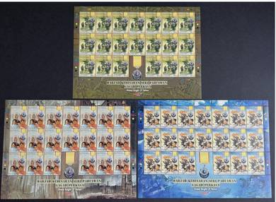 Mint Stamp Sheet Grand Knight Valour Malaysia 2010