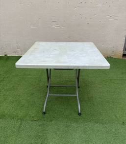 YE54P Meja Lipat Plastik 3x3 3V Plastic Table