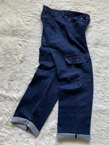 Magoodgan Cargo Jeans Kepala Kain