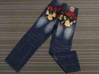 Akademiks embroidery denim w34