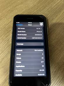 I Phone 8 (Black)