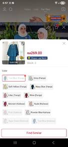Baju kurung Teal Blue