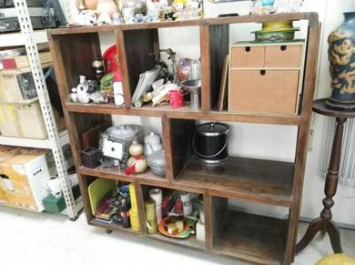 Antique solid wood rack