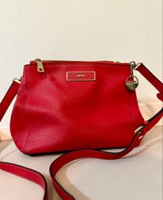 Red DKNY shoulder/crossover Bag