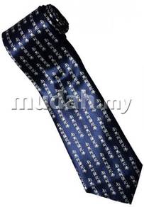 Buddhist Scripture Namo Amitabha BLUE Neck Tie