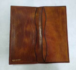 Vintage Mens Genuine Calf Leather Wallet