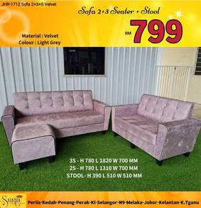 Set sofa 2 3 stool 