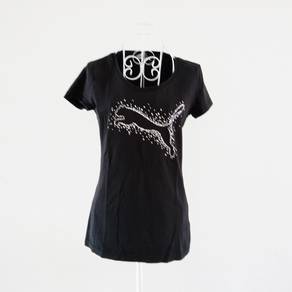 Puma Crew Neck Black Top