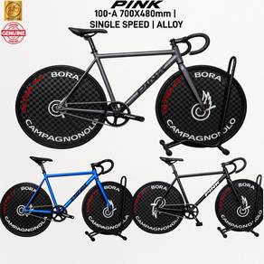 [ORIGINAL]PINK 100-A 700C Single Speed Bicycle